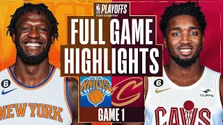 New York Knicks vs Cleveland Cavaliers Full Game 1 Highlights |Apr 15| NBA Playoff 2023