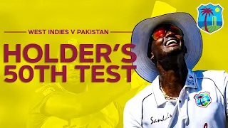 Jason Holder Celebrates 50 Test Matches for West Indies! | West Indies v Pakistan