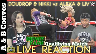 Bliss & Morgan vs Doudrop & Nikki A.S.H. - MITB Qualifier - LIVE REACTION | Monday Night Raw 6/13/22