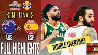 SPAIN vs AUSTRALIA SEMI-FINALS | FIBA BASKETBALL WORLD CUP 2019