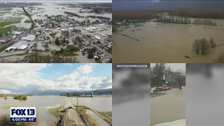 Assessing flood damage in Whatcom County | FOX 13 Seattle