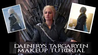 Daenerys Targaryen/Emilia Clarke transformation - makeup, costume and hair!
