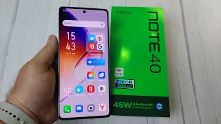 Новинка! Infinix Note 40 Распаковка / Настройка / Первое Знакомство