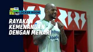 David da Silva Ajak Madinda Menari 🕺 | LOCKER ROOM PERSIB vs Bhayangkara FC