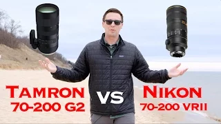 Tamron 70 200 G2 Vs Nikon VRII Autofocus Test