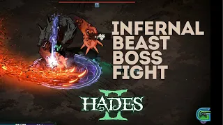 Hades 2 Boss Fight - Infernal Beast #hades2 #bossfight (#nocommentary)