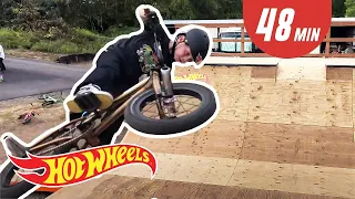 Caiden BMX’S CRAZIEST HOT WHEELS STUNTS!!🚴‍♂️ | @HotWheels