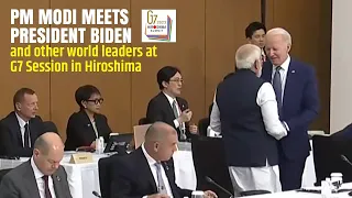 PM Modi meets President Biden and other world leaders at G7 Session in Hiroshima