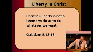 Jan 14, 2024 - SS - Biblical Discipleship #22 Liberty In Christ