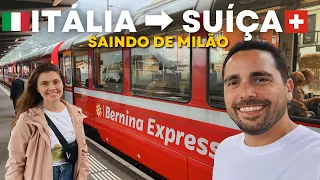 Our Train Trip Italy → Switzerland 🇨🇭Bernina Express | Series Italy ep.08