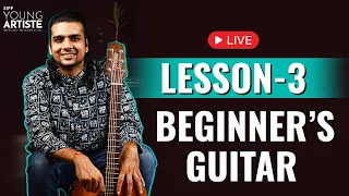 LIVE Lesson 3 :  Beginner's Guitar Lesson | Introduction to Guitar Chords 🎸 #siffyoungartiste