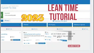 Leantime training| Project Management Tool | Latest 2023 PMP | leantime for beginners