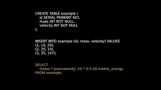 Как писать формулы на SQL?