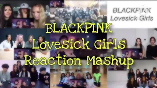 BLACKPINK - "Lovesick Girls" M/V Reaction Mashup
