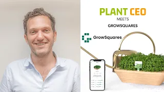 PLANT CEO #19 - Urban farming with GrowSquares