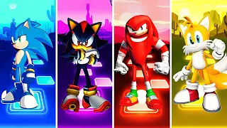 Sonic VS Shadow VS Knuckles VS Tails | Tiles