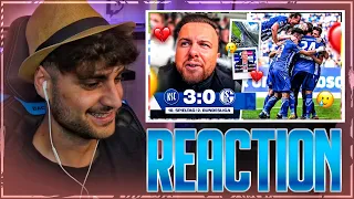 BROSKI IST IM FULLBRUCH!🕳 Eli reagiert auf "Karlsruhe vs Schalke 04 STADION VLOG" von @broski ️⚽️