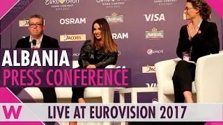 Albania Press Conference 2 — Lindita "World" Eurovision 2017 | wiwibloggs