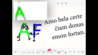 Esperanto ABC Song