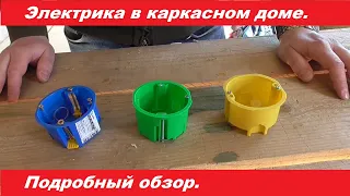 Электрика в каркасном доме. Все что вы хотели знать.