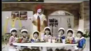 マクドナルド  お子様 セット/ハッピー セット CM 1987 - 1999