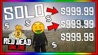 DO THIS NOW! SOLO DOUBLE MONEY/XP METHOD IN RED DEAD ONLINE! (RED DEAD REDEMPTION 2)