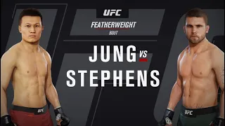 UFC Chan Sung Jung VS Jeremy Stephens