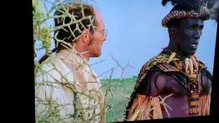 The European Christ: scene from Shaka Zulu