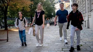 Ukrainische Geflüchtete: Neubeginn für Familie Titkow in Wien