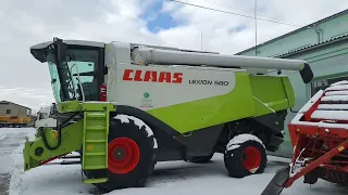 Claas Lexion 540 - економний клавішник для середнього господарства.