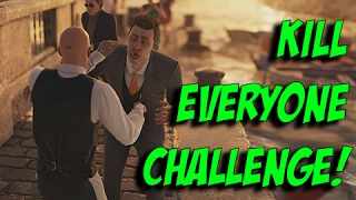 Landslide Kill Everyone Challenge! - Hitman | Sapienza