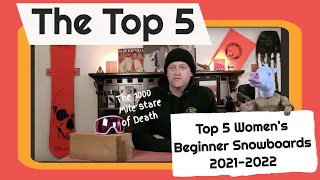 The Top 5 Women's Beginner Snowboards of 2021-2022