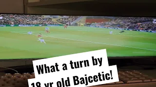 Amazing turn by Stefan Bajcetic vs Wolves