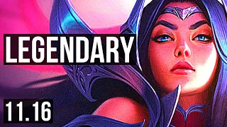 IRELIA vs KASSADIN (MID) | 8 solo kills, 1100+ games, Legendary | EUW Master | v11.16