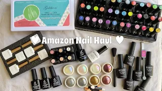 Amazon nail haul • nail supplies • gel-x