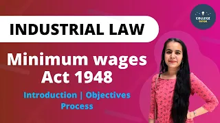 Minimum Wages Act 1948 | Industrial Law
