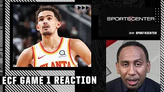 Stephen A. Smith reacts to Trae Young and the Hawks' ECF Game 1 win | SportsCenter