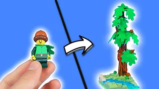 How to Build Creatively Complex Trees in LEGO! | Tree Tutorial 3