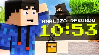 Jak Najlepszy Gracz powrócił z Rekordem Świata... | Minecraft Speedrun analiza