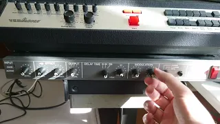 Vermona ER-9 Drum Machine through Vermona DEG 500 Delay