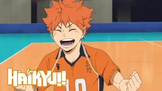 Hinata cheers up everyone | Haikyuu To The Top 2