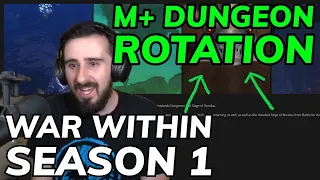 M+ Dungeon Rotation for Season 1 of War Within - Thoughts & Asks!