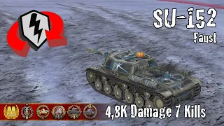 SU-152  |  4,8K Damage 7 Kills  |  WoT Blitz Replays