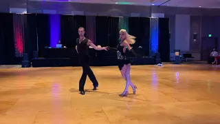 Iurii Kora and Alisa Hryn Cha Cha Showdance Nasville Bash 2020