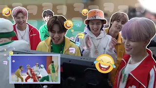 [BTS/방탄소년단] 101 Reactions Of BTS Watching Their Own Videos