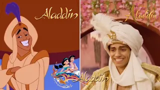 Disney’s Aladdin - Action Movie side-by-side 1992-2019
