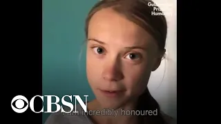 Greta Thunberg donating over $1 million in prize money to help the planet