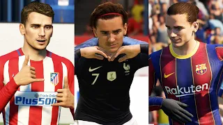 ANTOINE GRIEZMANN IN EVERY FIFA (10-21)