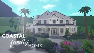 Bloxburg | Coastal Family Home | Speedbuild