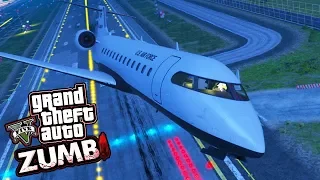 GTA V: Vida de ZUMBI - CHEGAMOS no AEROPORTO ! #04 (GTA 5 MOD Survival Zombie)